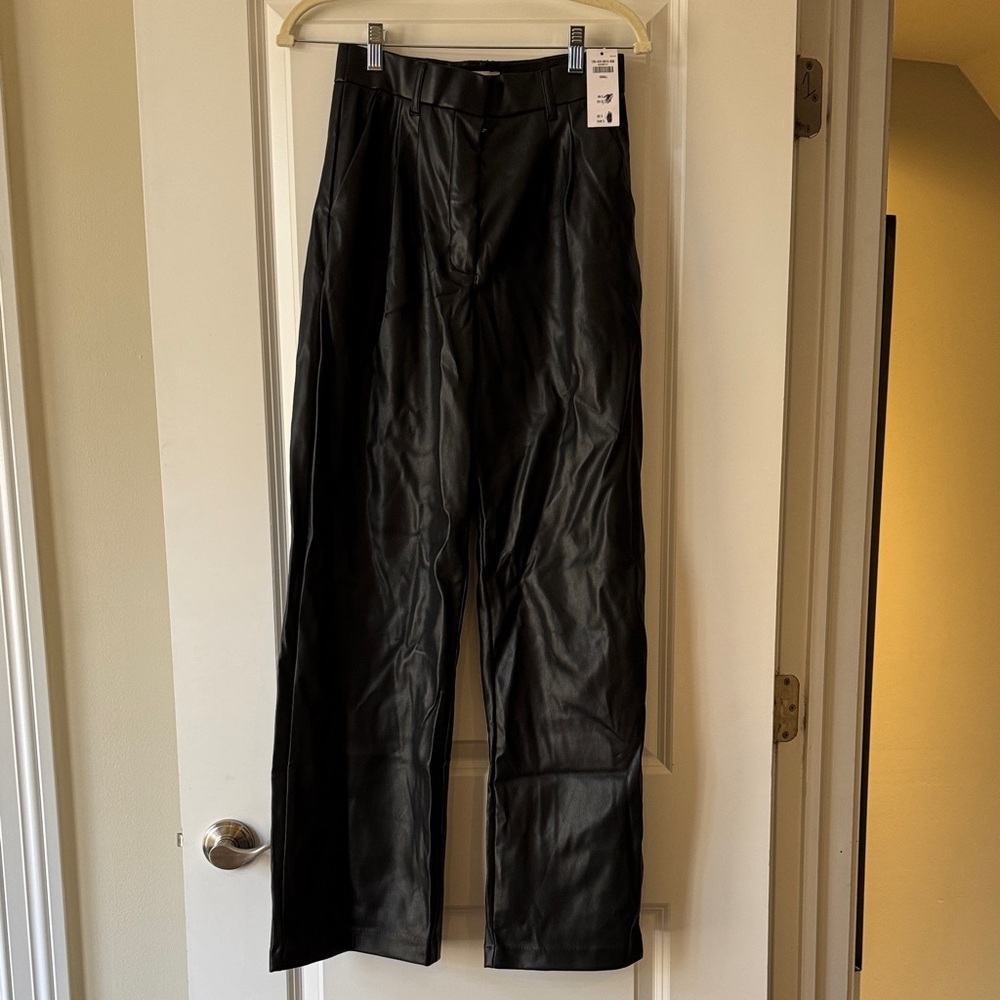 Abercrombie & Fitch Black Straight Leg Pants